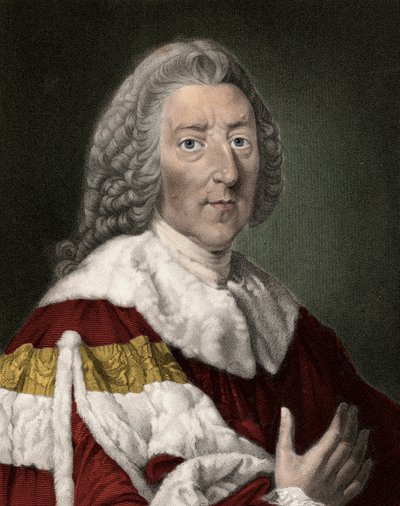 William Pitt el Viejo (1708-1778), estadista inglés - William Pitt El Viejo 1er Conde de Chatham de Anonymous Anonymous