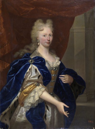 Retrato de María Josefa de Austria, reina de Polonia de Anonymous Anonymous