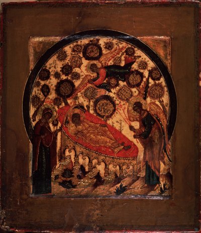Cristo el Ojo que Nunca Duerme, siglo XVI de Anonymous Russian icon painter