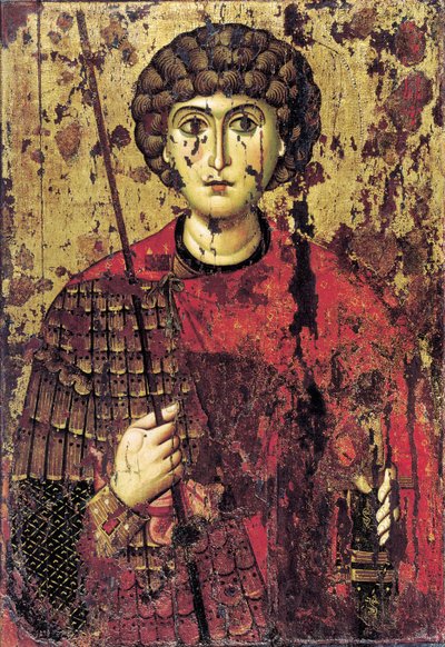 San Jorge, siglo XII de Anonymous Russian icon painter