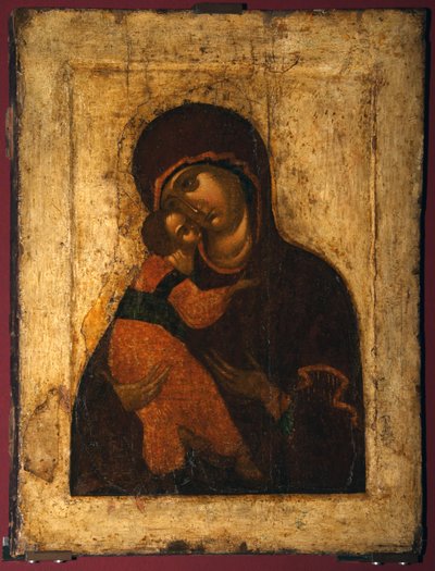 La Virgen de Vladímir, Último cuarto del siglo XV de Anonymous Russian icon painter