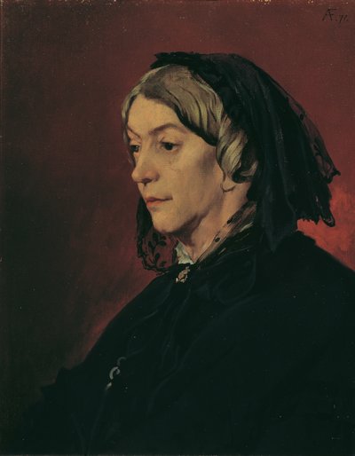 Henriette Feuerbach, la madrastra del artista de Anselm Feuerbach