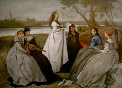 En primavera de Anselm Feuerbach