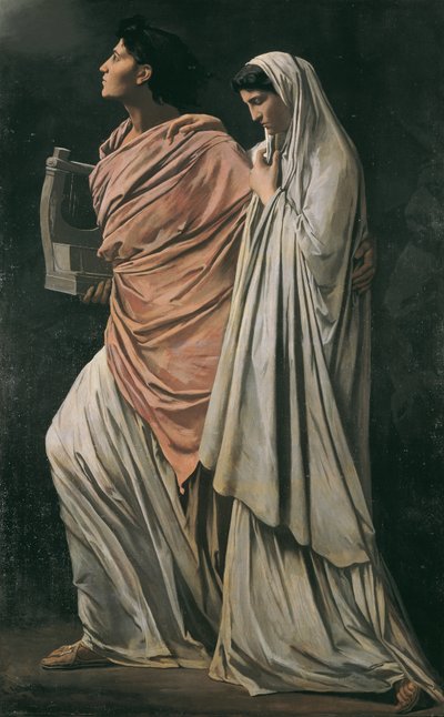 Orfeo y Eurídice de Anselm Feuerbach