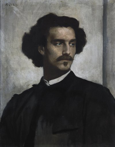 Autorretrato de Anselm Feuerbach
