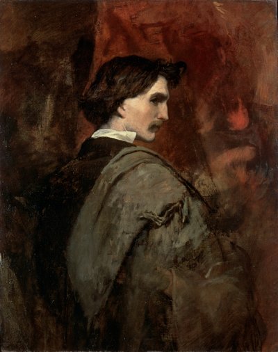 Autorretrato de Anselm Friedrich Feuerbach