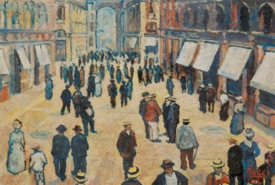 La Galería de Milán de Anselmo Bucci