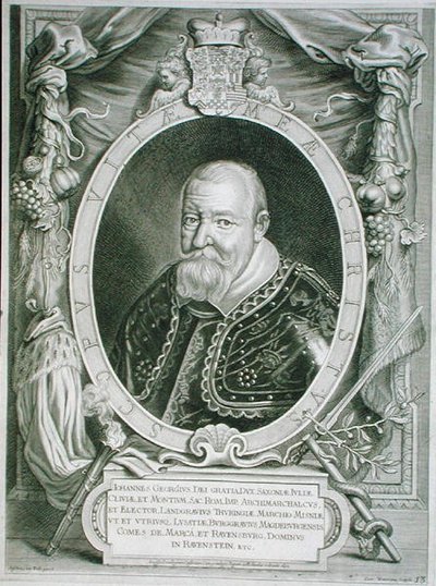 Juan Jorge I (1585-1656) Elector de Sajonia, de 