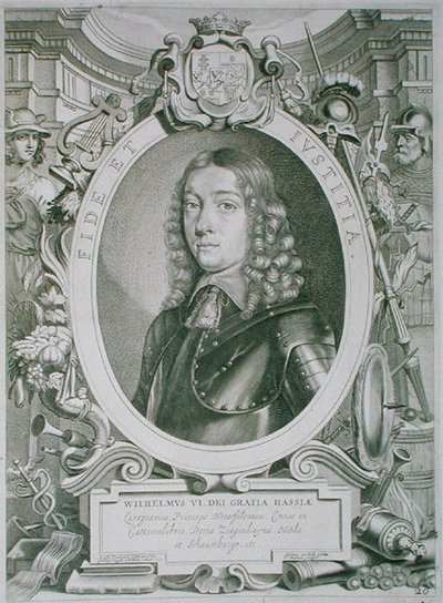 Guillermo VI (1629-63) Landgrave de Hesse-Cassel, de 