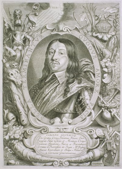 Karl X Gustav (1622-60) Rey de Suecia, de 