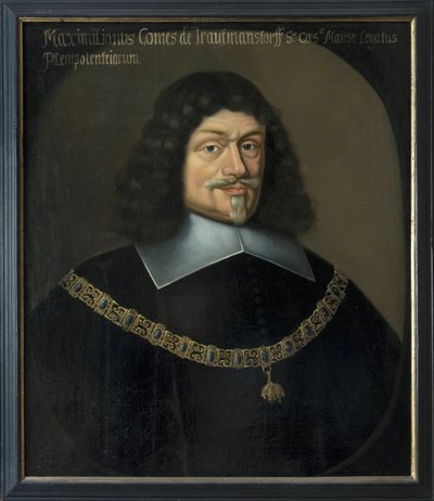Retrato de Maximilian von und zu Trauttmansdorff (1584-1650) de Anselmus van Hulle
