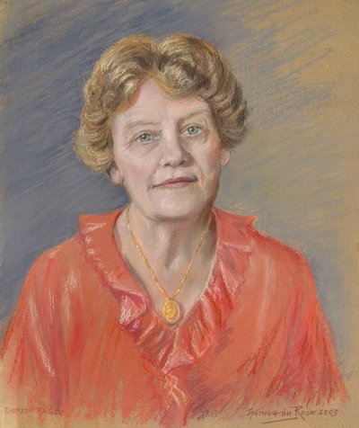 Sra. Doris Page, 2003 (pastel) de Anthea Durose