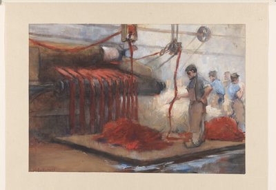 En el tinte rojo de Anthon Gerhard Alexander van Rappard