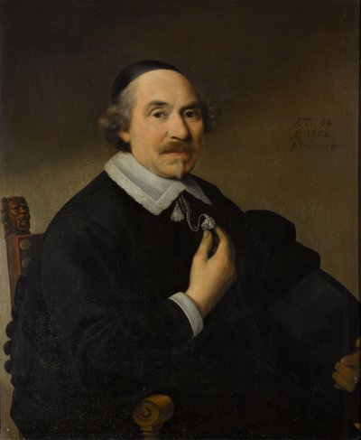 Retrato de hombre, probablemente Pieter Anthonisz van Bronckhorst (1588-1661) de Anthonie Palamedesz