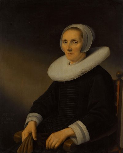 Retrato de mujer, probablemente Jacobmina de Grebber (?-1666) de Anthonie Palamedesz