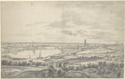 Vista de Rhenen de Anthonie Waterloo