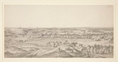 Paisaje: Las Dunas cerca de Harlem de Anthonie Waterloo