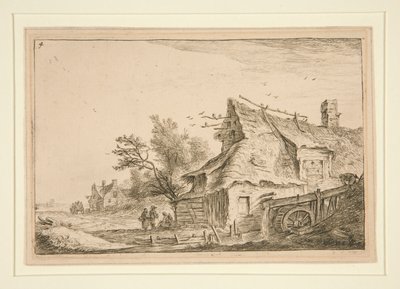 El pueblo en el molino de Anthonie Waterloo