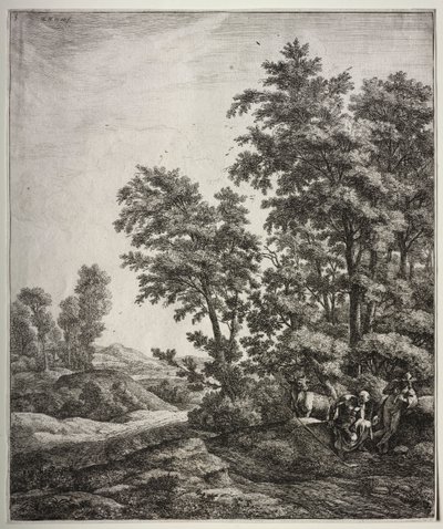 Mercurio y Argos de Anthonie Waterloo