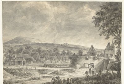 Janspoort en Arnhem de Anthonie Waterloo