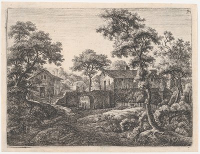 La Puerta, siglo XVII de Anthonie Waterloo