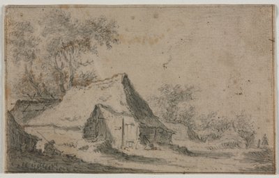 El pequeño caserío, segundo o tercer cuarto del siglo XVII de Anthonie Waterloo