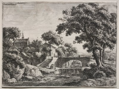 Los dos puentes de Anthonie Waterloo