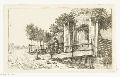 Valla de la posada Het Molentje en el Amstel de Anthonie van den Bos