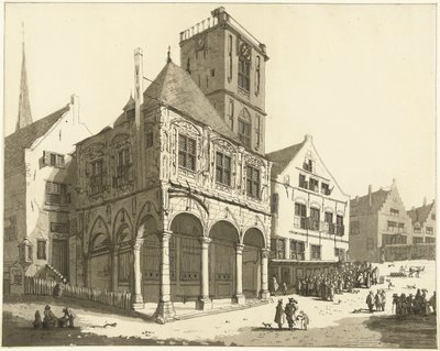 El antiguo ayuntamiento de Ámsterdam de Anthonie van den Bos