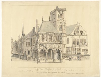 El Viejo Ayuntamiento, Ámsterdam, 1641
El Viejo Ayuntamiento de Ámsterdam (título en el objeto) de Anthonie van den Bos