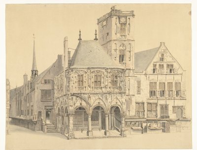 El Viejo Ayuntamiento de Ámsterdam, 1641 de Anthonie van den Bos