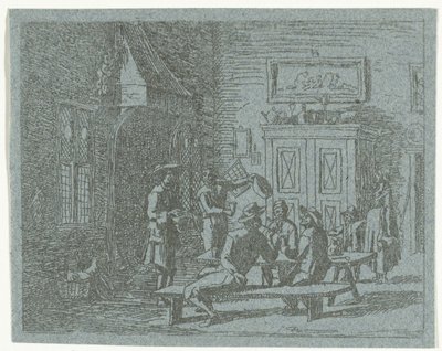 Interior de una posada de Anthonie van den Bos