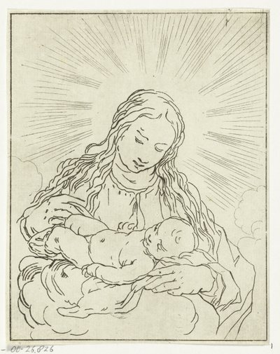 María con niño de Anthonie van den Bos