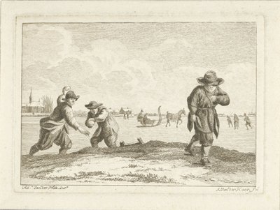 lanzadores de bolas de nieve de Anthonij van der Haer