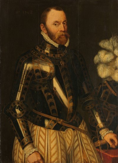 Retrato de Philippe de Montmorency, conde de Horne, almirante de los Países Bajos, miembro del Consejo de Estado de Anthonis Mor (copy after)