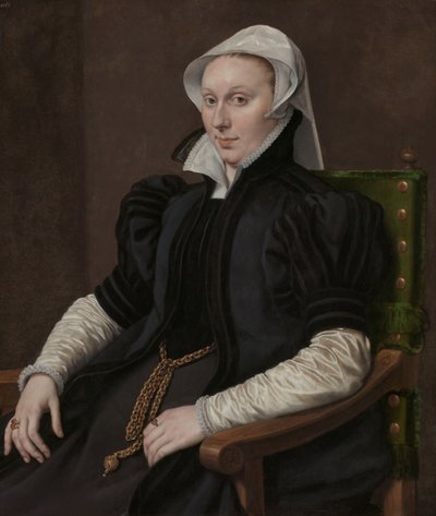 Retratos de Sir Thomas Gresham y Anne Fernely
Retrato de Anne Fernely Esposa de Sir Thomas Gresham de Anthonis Mor