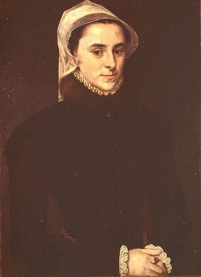 Retrato de Jeanne Lullier de Anthonis Mor van Dashorst