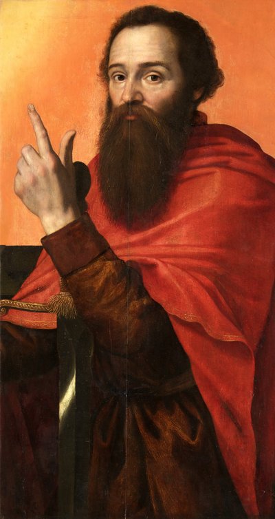 San Pablo, c.1556 de Anthonis Mor van Dashorst