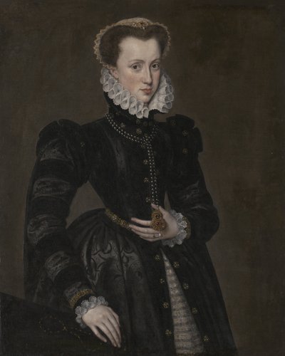 Retrato de una dama de la corte, 1560-70 de Anthonis van Dashorst Mor