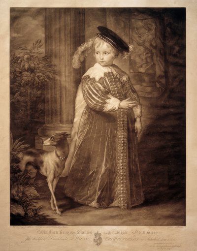 Guillermo II de Orange-Nassau de niño de Anthony van Dyck