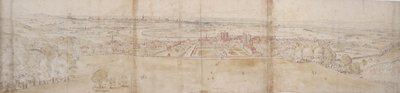 Palacio de Greenwich y Londres desde la colina de Greenwich de Anthonis van den Wyngaerde