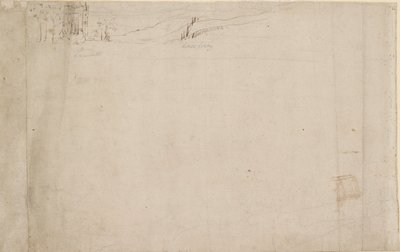 Panorama de Londres visto desde Southwark: Lambeth, 1554 de Anthonis van den Wyngaerde
