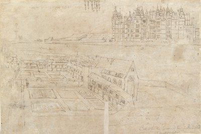La Ribera del Palacio de Richmond y los Jardines Privados de Anthonis van den Wyngaerde
