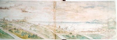 Vista de Tarragona de Anthonis van den Wyngaerde