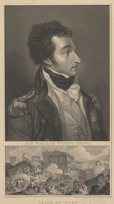 El almirante William Sidney Smith y el asedio de Acre de Anthony Cardon