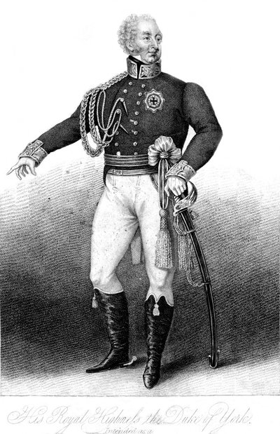 Su Alteza Real el Duque de York, siglo XIX de Anthony Cardon