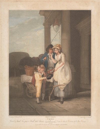 Redondo y sonoro, cinco peniques la libra, cerezas Duke de Anthony Cardon