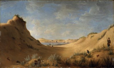 El puerto de Newton, Glamorgan, 1768 de Anthony Devis