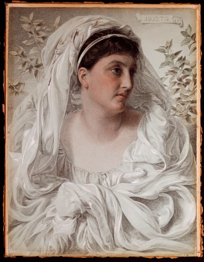 Alcestis: Un retrato de Lady Donaldson, 1877 de Anthony Frederick Augustus Sandys