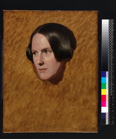 Sra. Sandys, la madre del artista, finales de la década de 1840 de Anthony Frederick Augustus Sandys